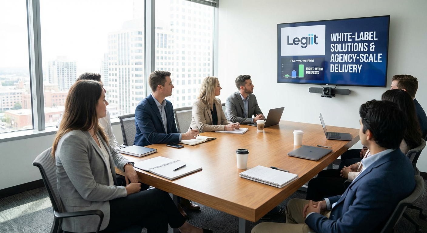 Legiit: White-Label Solutions and Agency-Scale Service Delivery