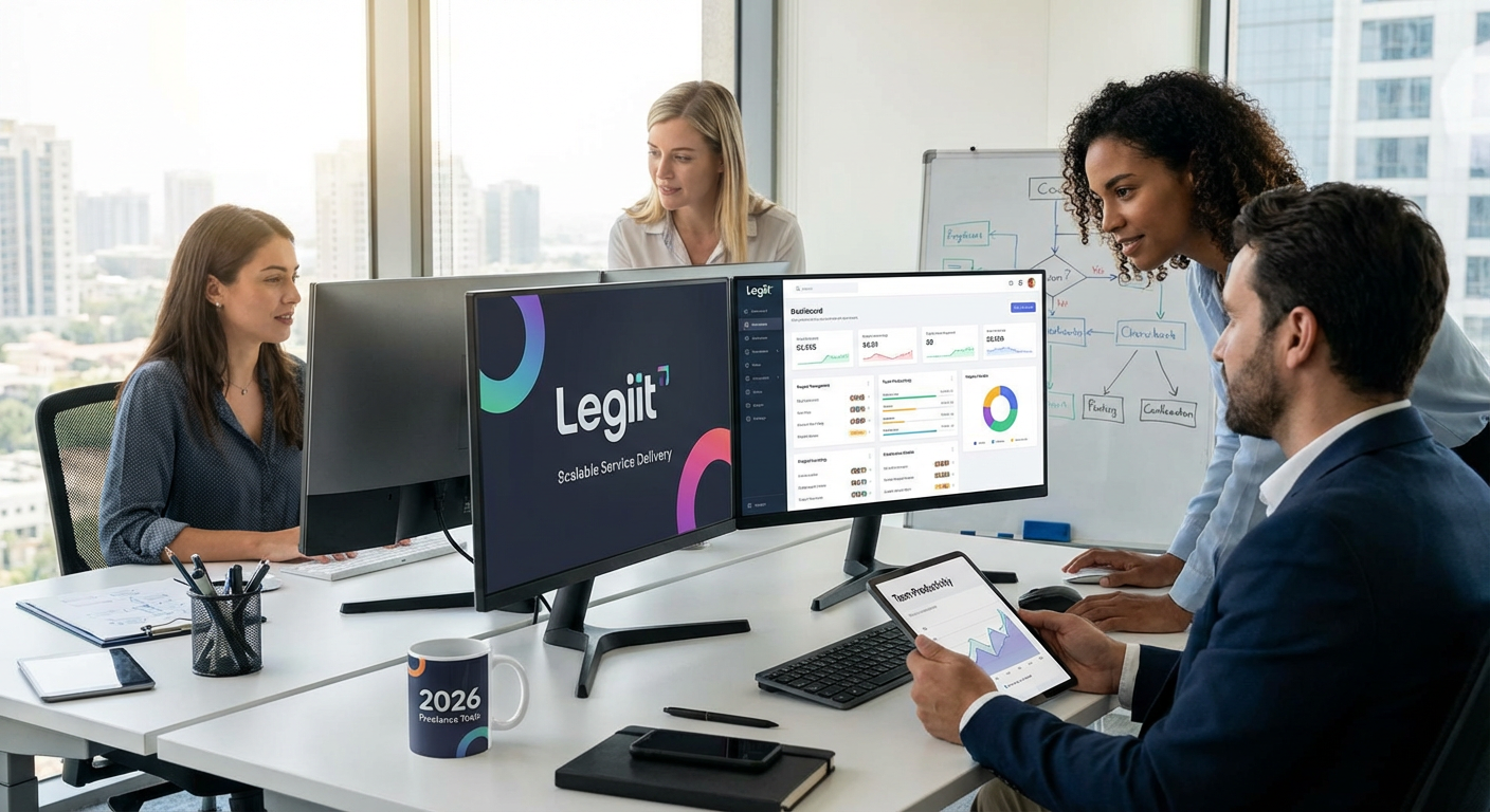 Legiit for Scalable Service Delivery and Team Management