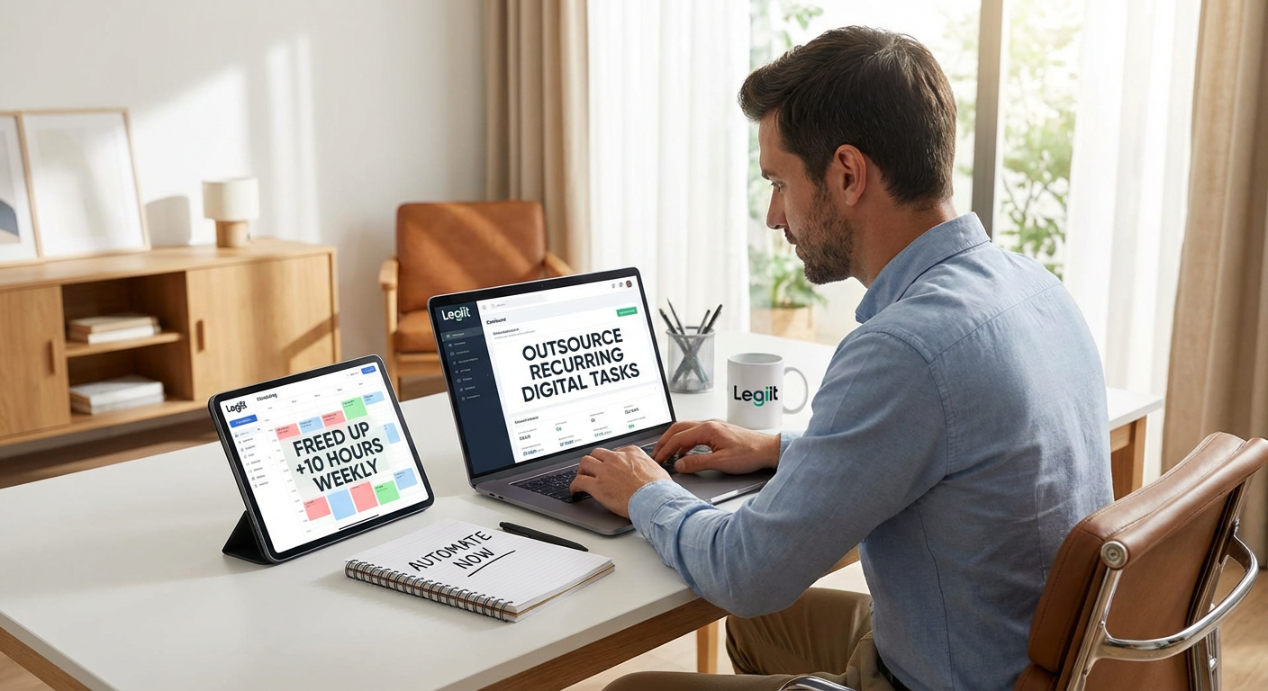 Outsource Recurring Digital Tasks Through Legiit