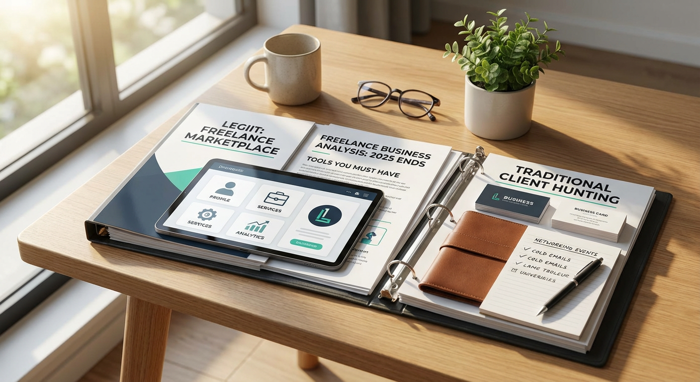 Legiit: Freelance Marketplace Versus Traditional Client Hunting