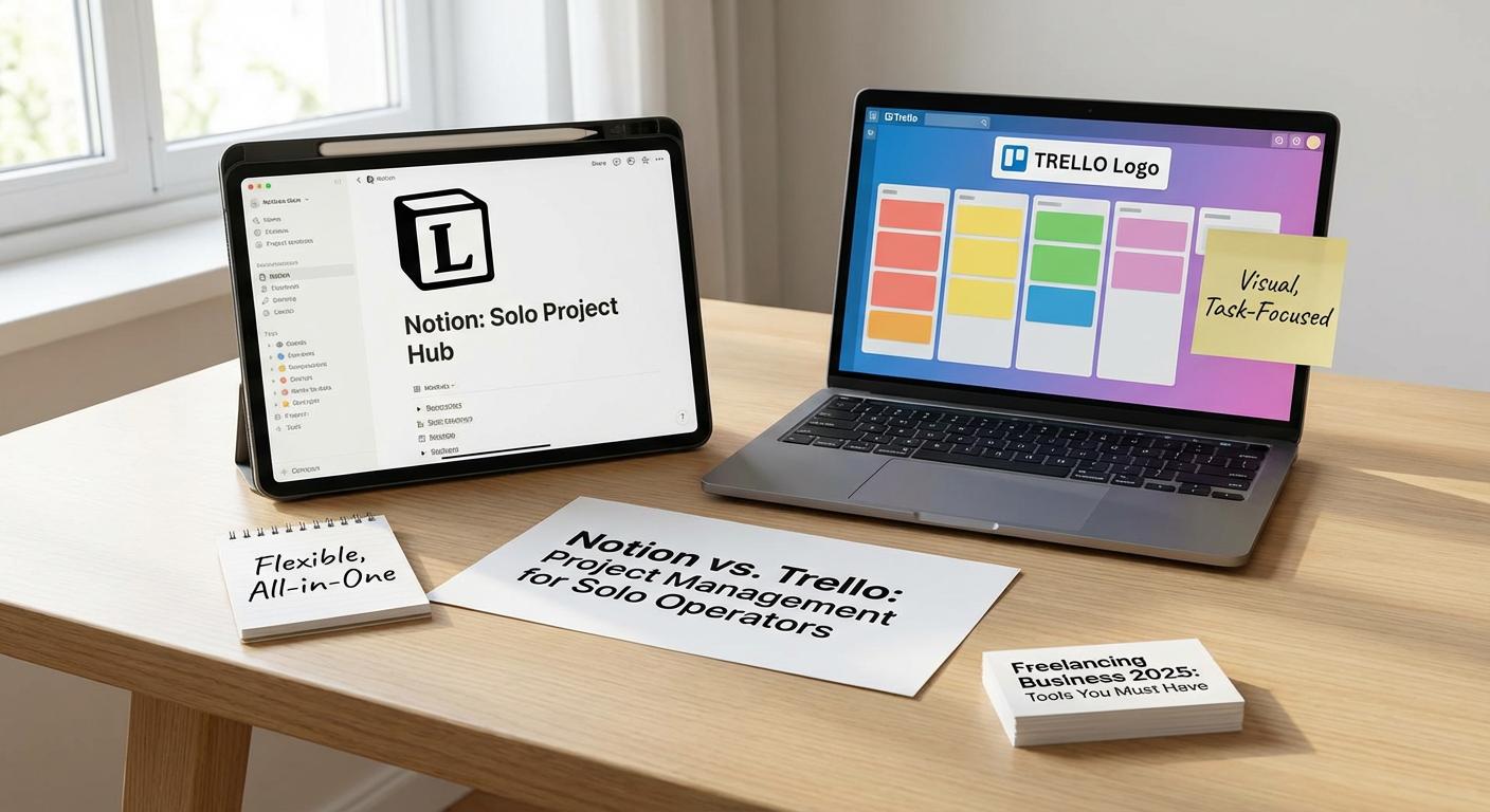 Notion Versus Trello: Project Management for Solo Operators