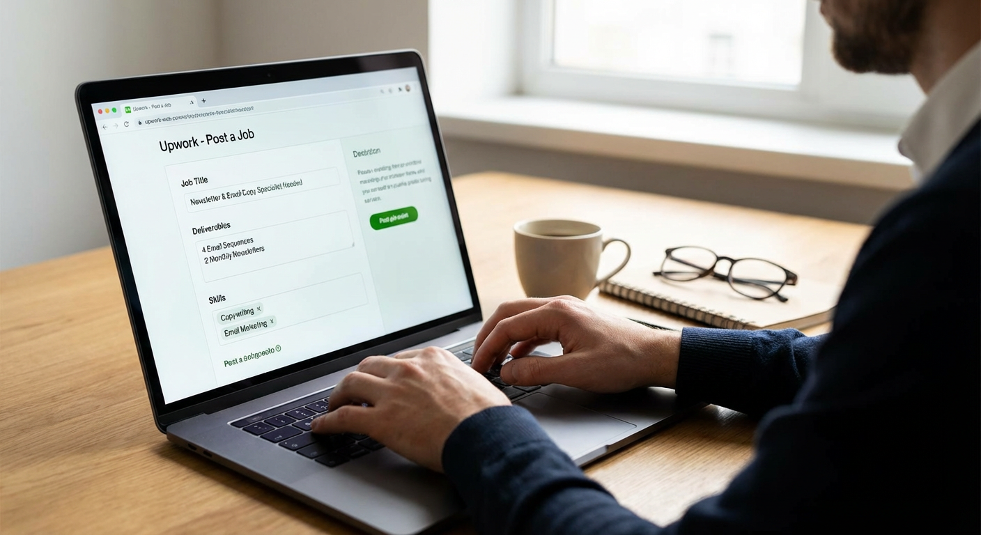 Post a Detailed Job on Upwork with Clear Deliverables
