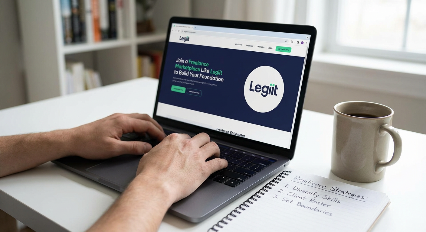 Join a Freelance Marketplace Like Legiit to Build Your Foundation