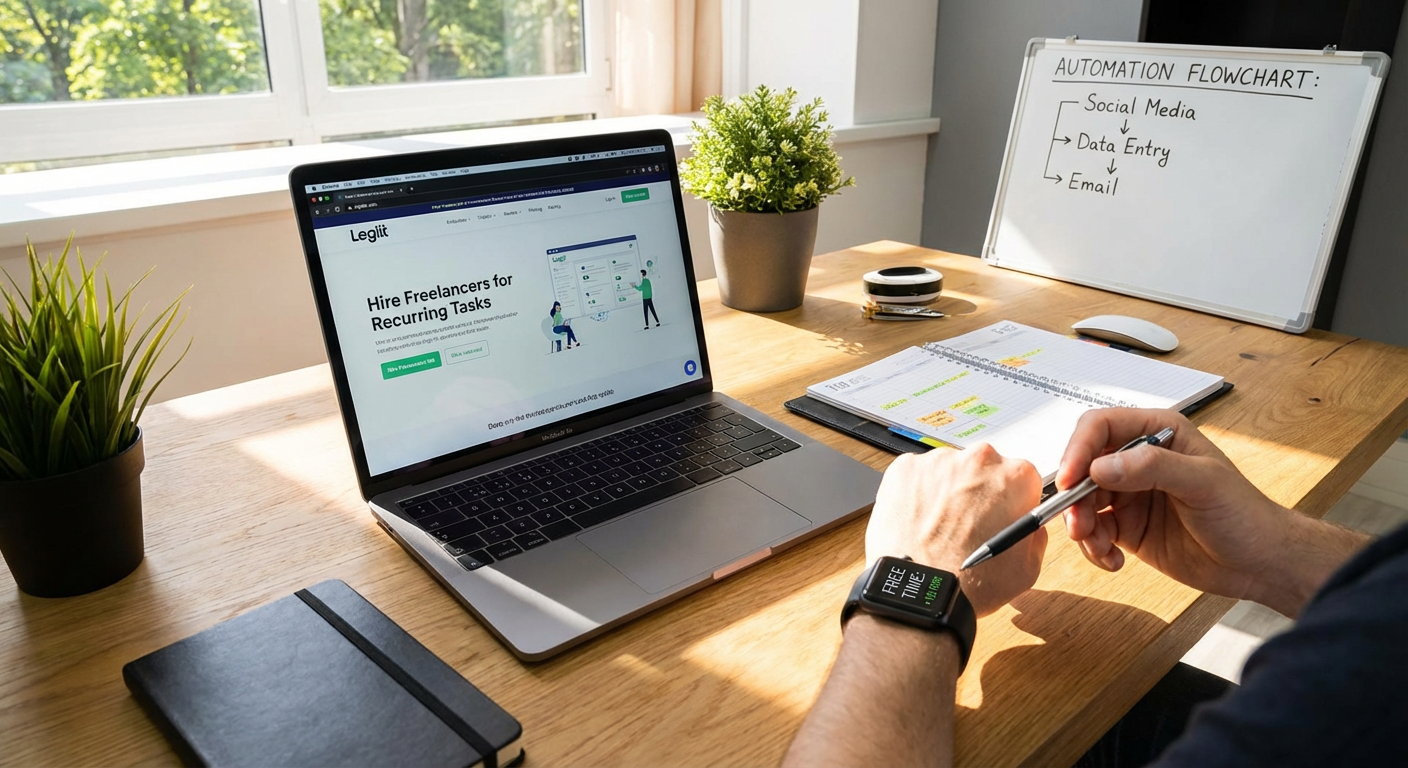 Hire Freelancers Through Legiit for Recurring Tasks