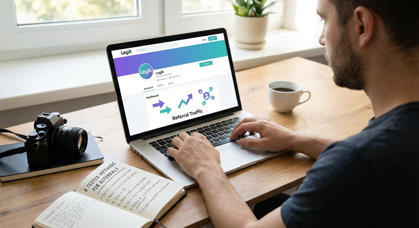 Build Your Profile on Legiit to Tap Into Built-In Referral Traffic