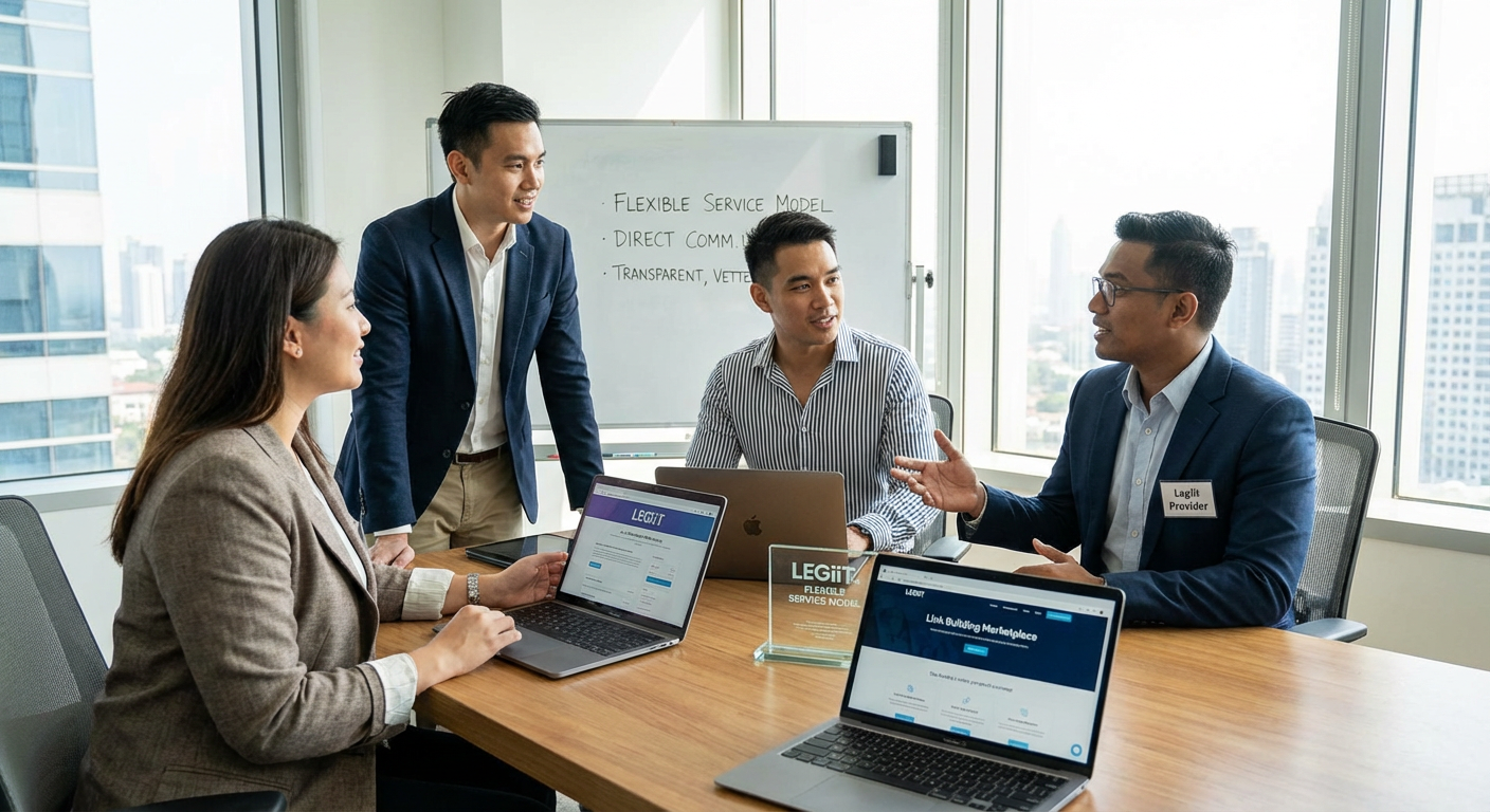 Legiit: Flexible Service Model with Direct Provider Communication