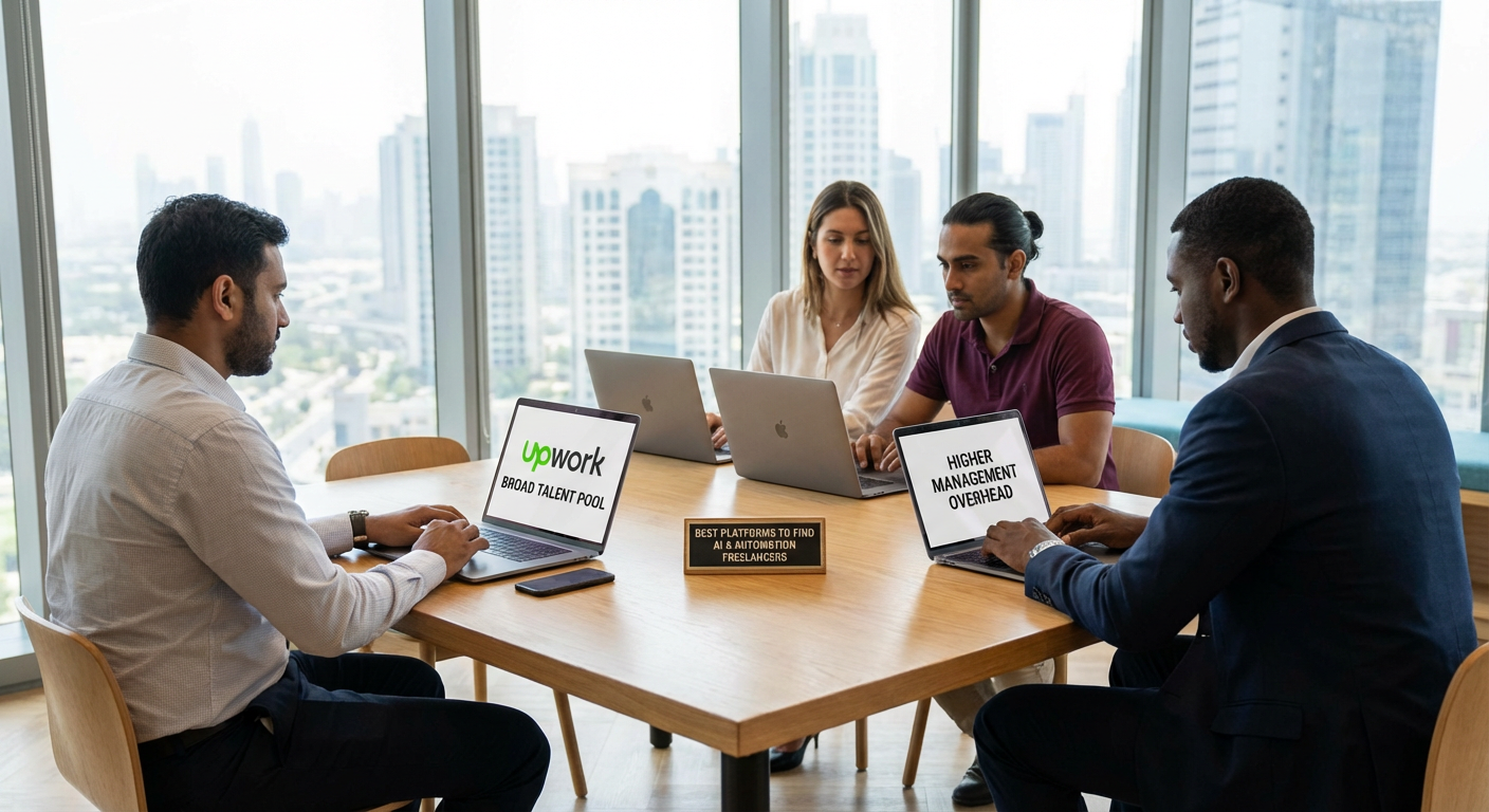 Upwork: Broad Talent Pool but Higher Management Overhead