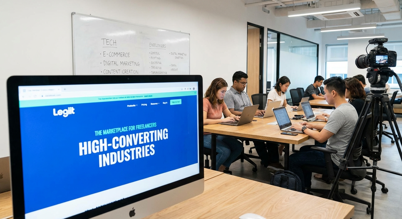 Legiit: The Marketplace Connecting Freelancers with High-Converting Industries
