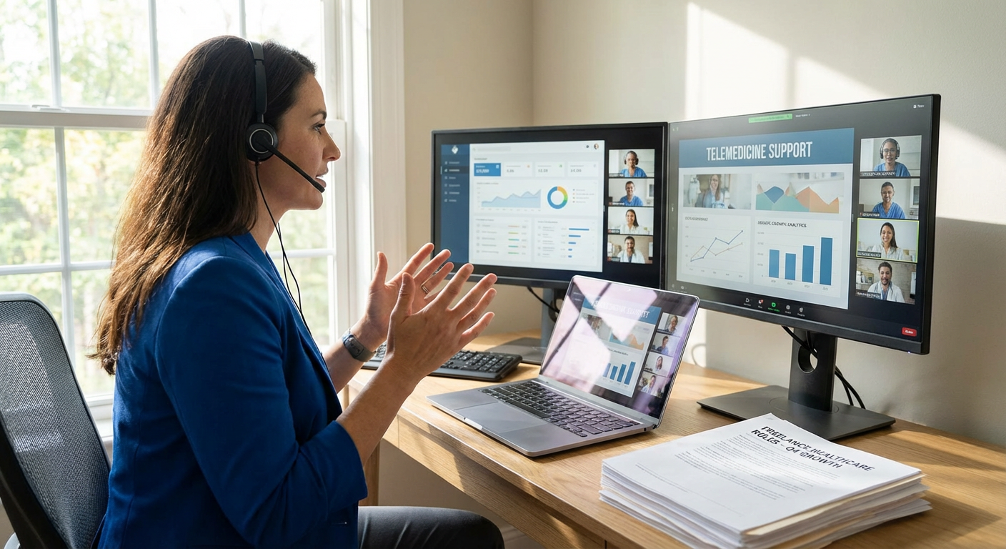 Healthcare and Telemedicine: Documented Growth in Remote Support Roles