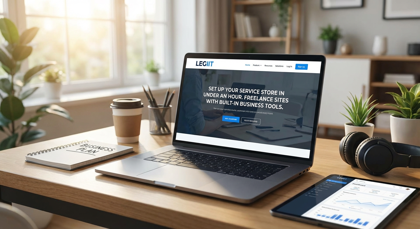 Legiit: Set Up Your Service Store in Under an Hour