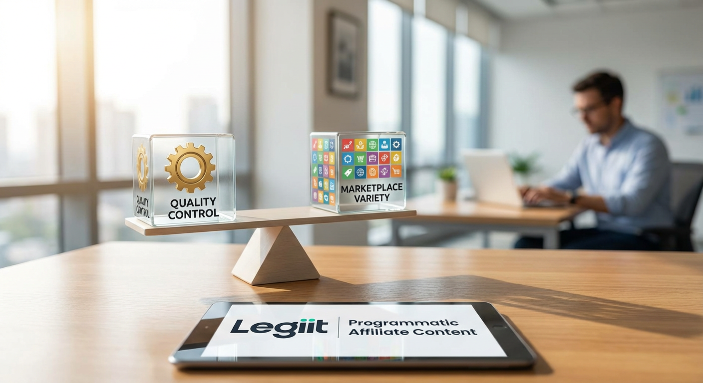 Legiit: Balance Between Quality Control and Marketplace Variety