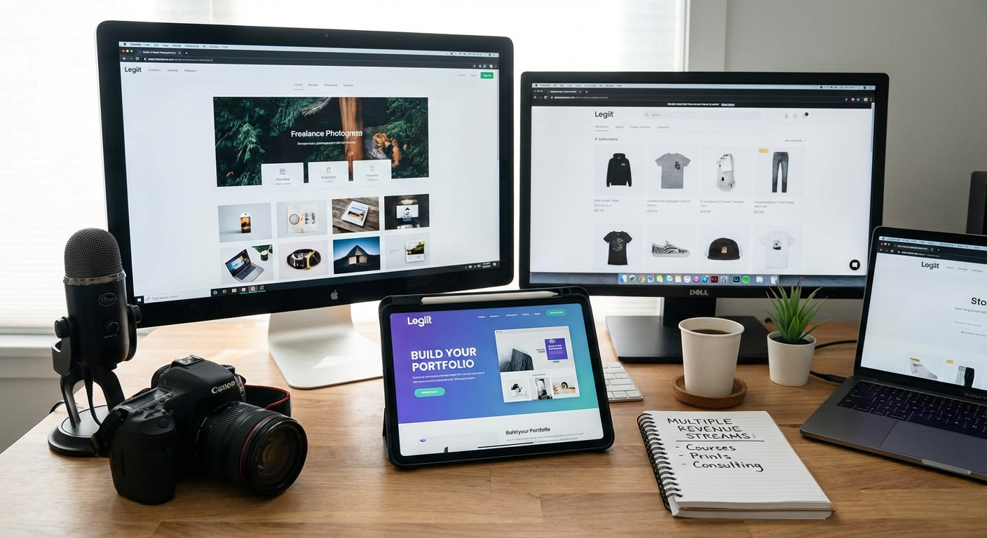 Build Your Portfolio on Legiit