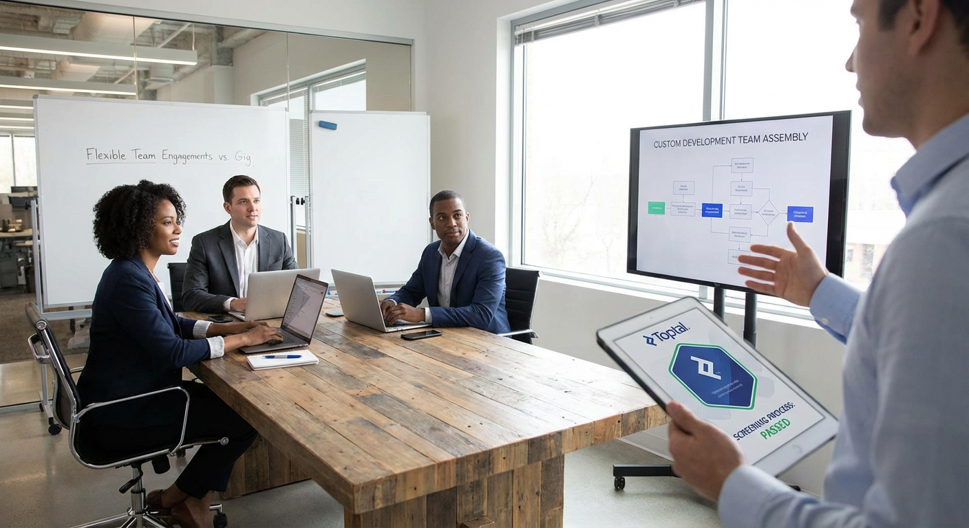 Use Toptal's Screening Process to Assemble Custom Development Teams