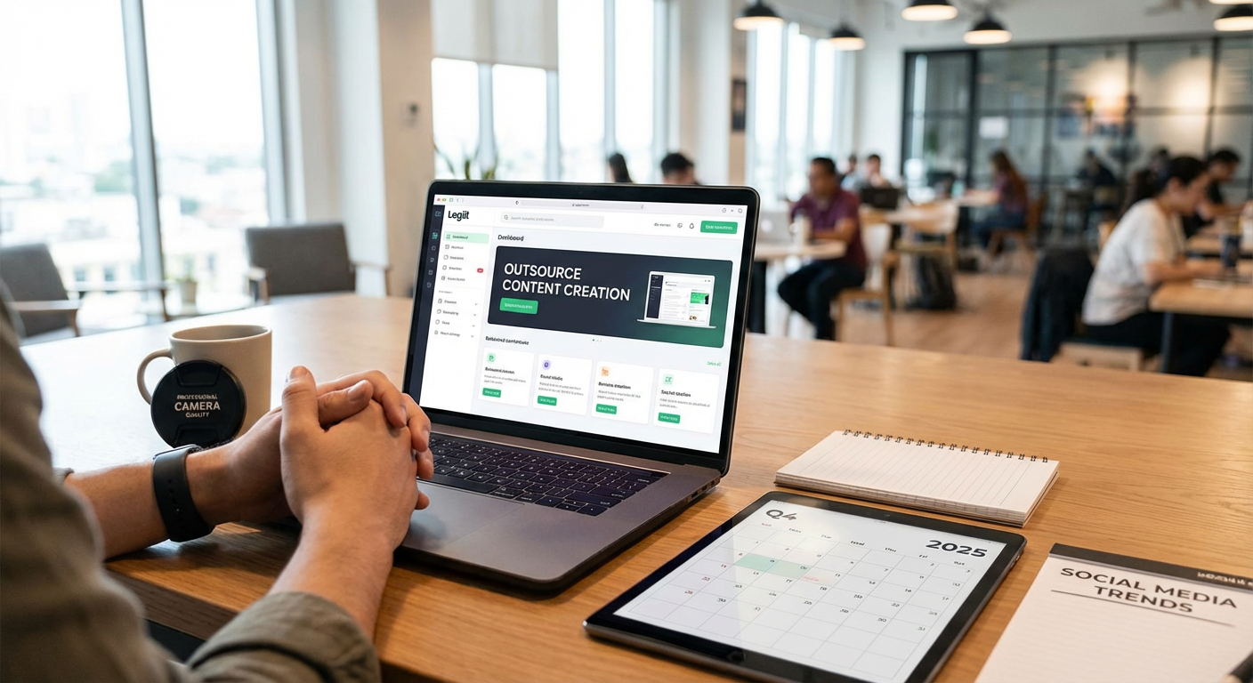Outsource Content Creation to Specialized Freelancers on Legiit