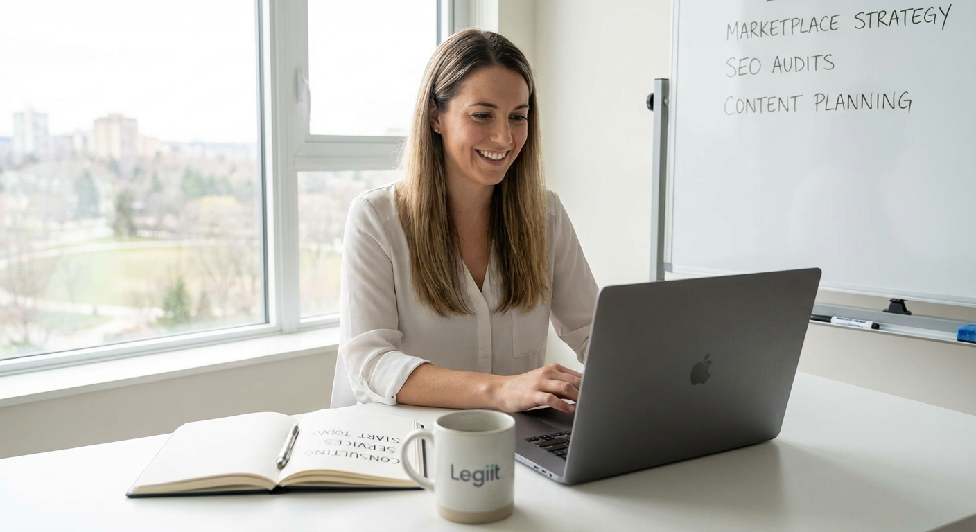 Freelance Marketplace Consulting Through Legiit