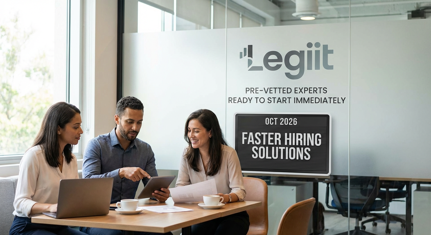 Legiit: Pre-Vetted Experts Ready to Start Immediately