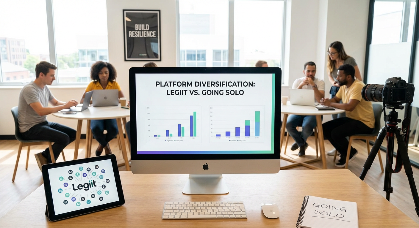 Platform Diversification: Legiit vs. Going Solo