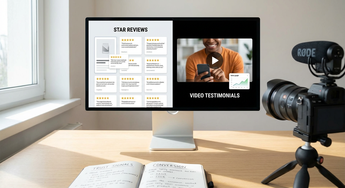 Customer Reviews Versus Video Testimonials