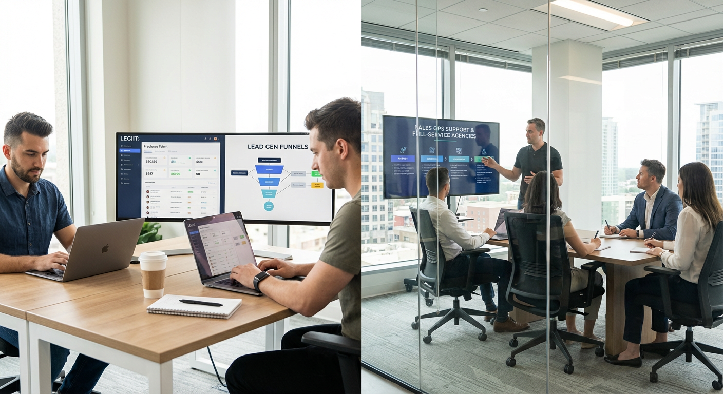 Legiit: Freelance Talent Versus Full-Service Agencies