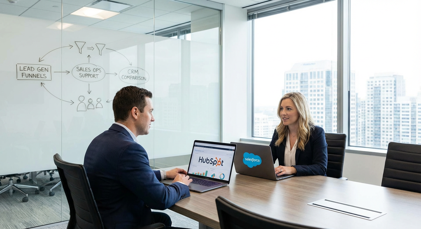 HubSpot Versus Salesforce: The CRM Giants Face Off