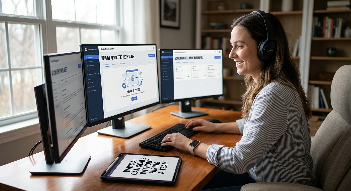 Deploy AI Writing Assistants for Content Production