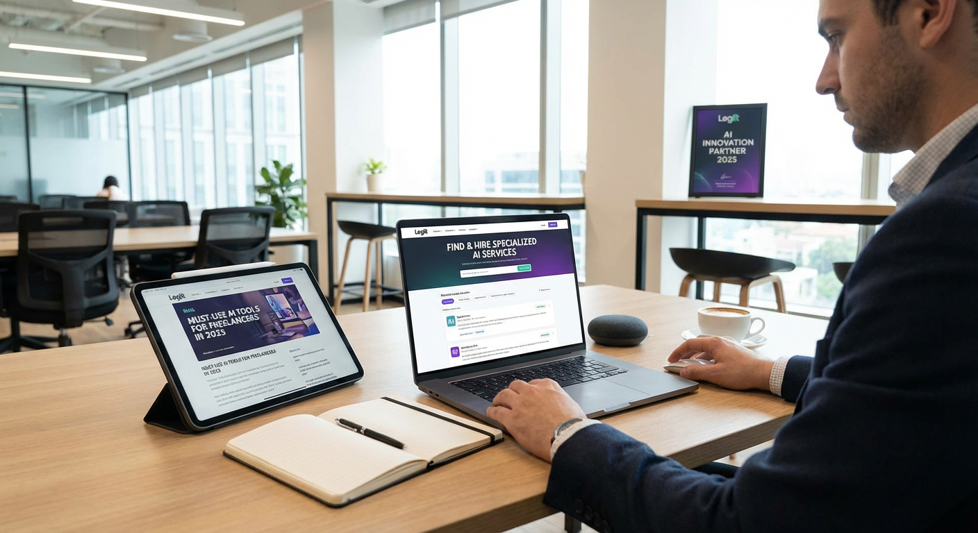Legiit for Finding and Hiring Specialized AI Services