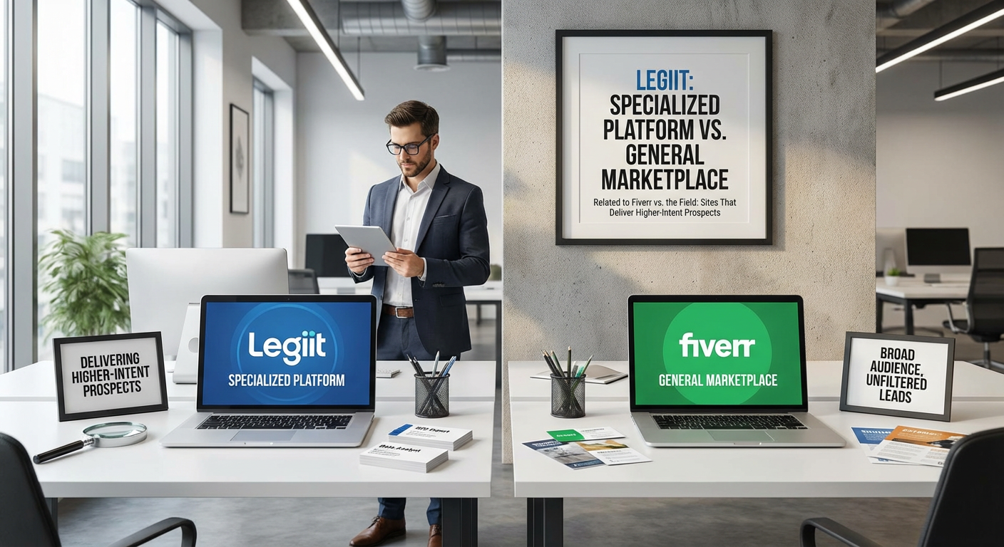 Legiit: Specialized Platform vs. General Marketplace