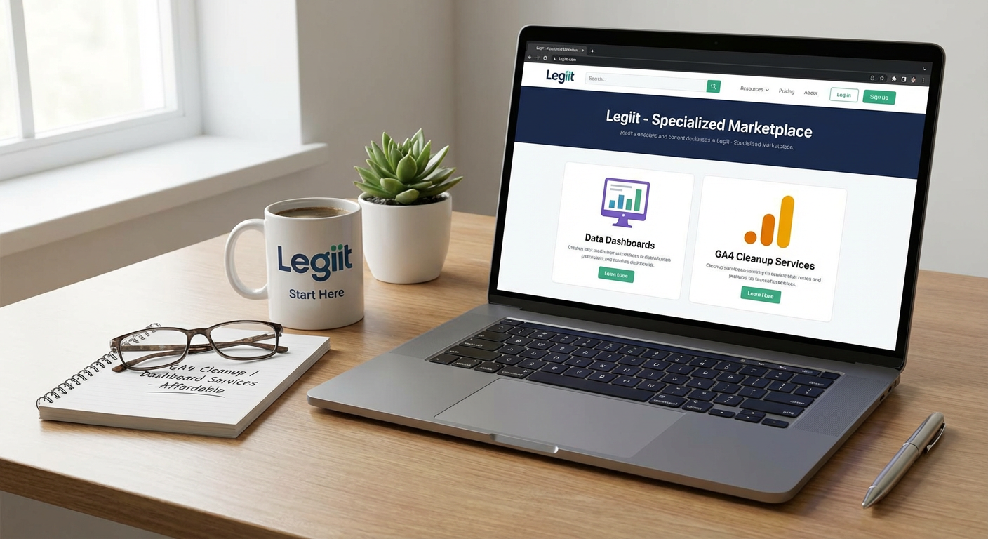 Start with Legiit for Affordable, Specialized Services