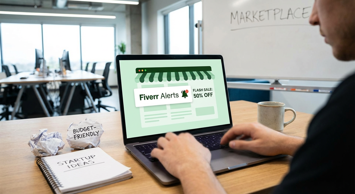 Set Up Fiverr Alerts for Flash Sales and Seasonal Discounts