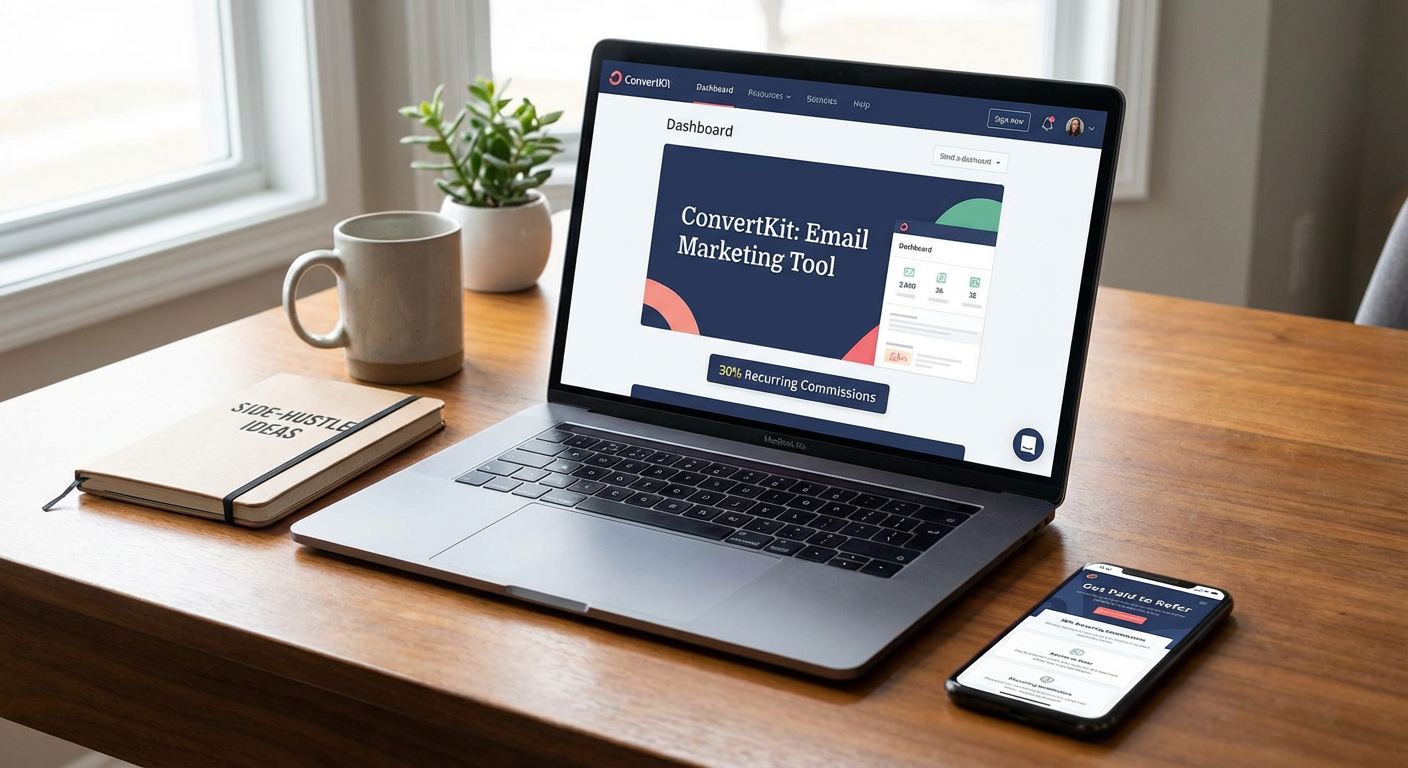 ConvertKit: Email Marketing Tool With 30% Recurring Commissions