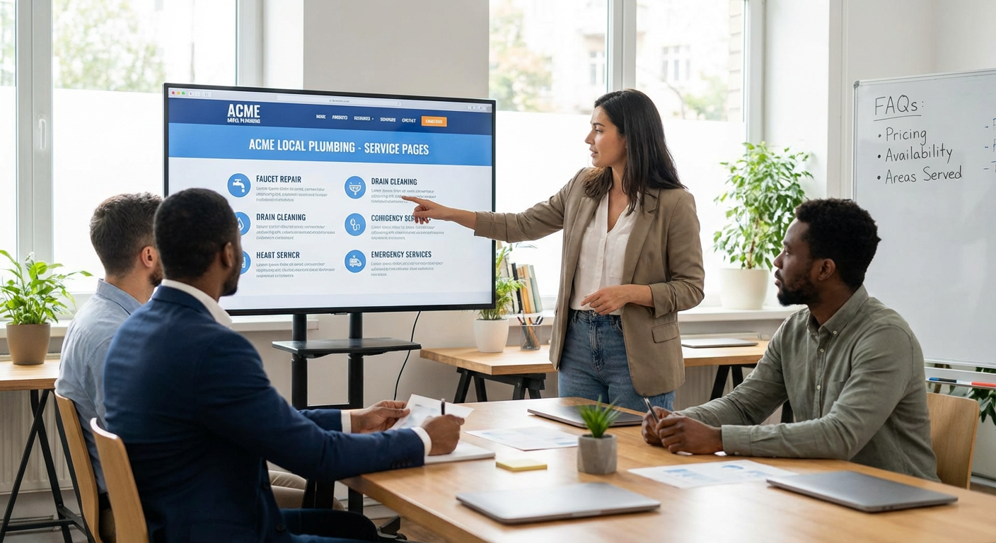 Create Clear Service Pages That Answer Common Questions