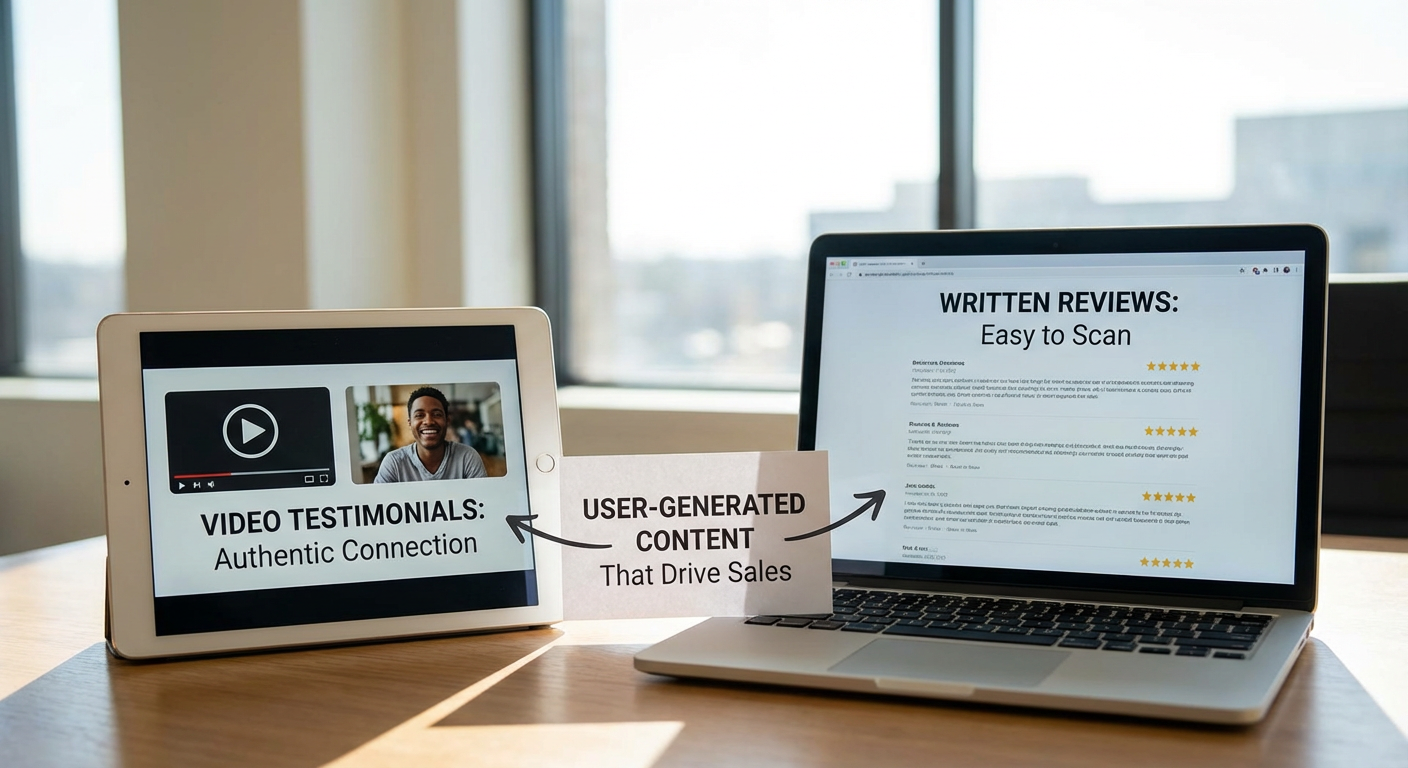 Video Testimonials Versus Written Reviews