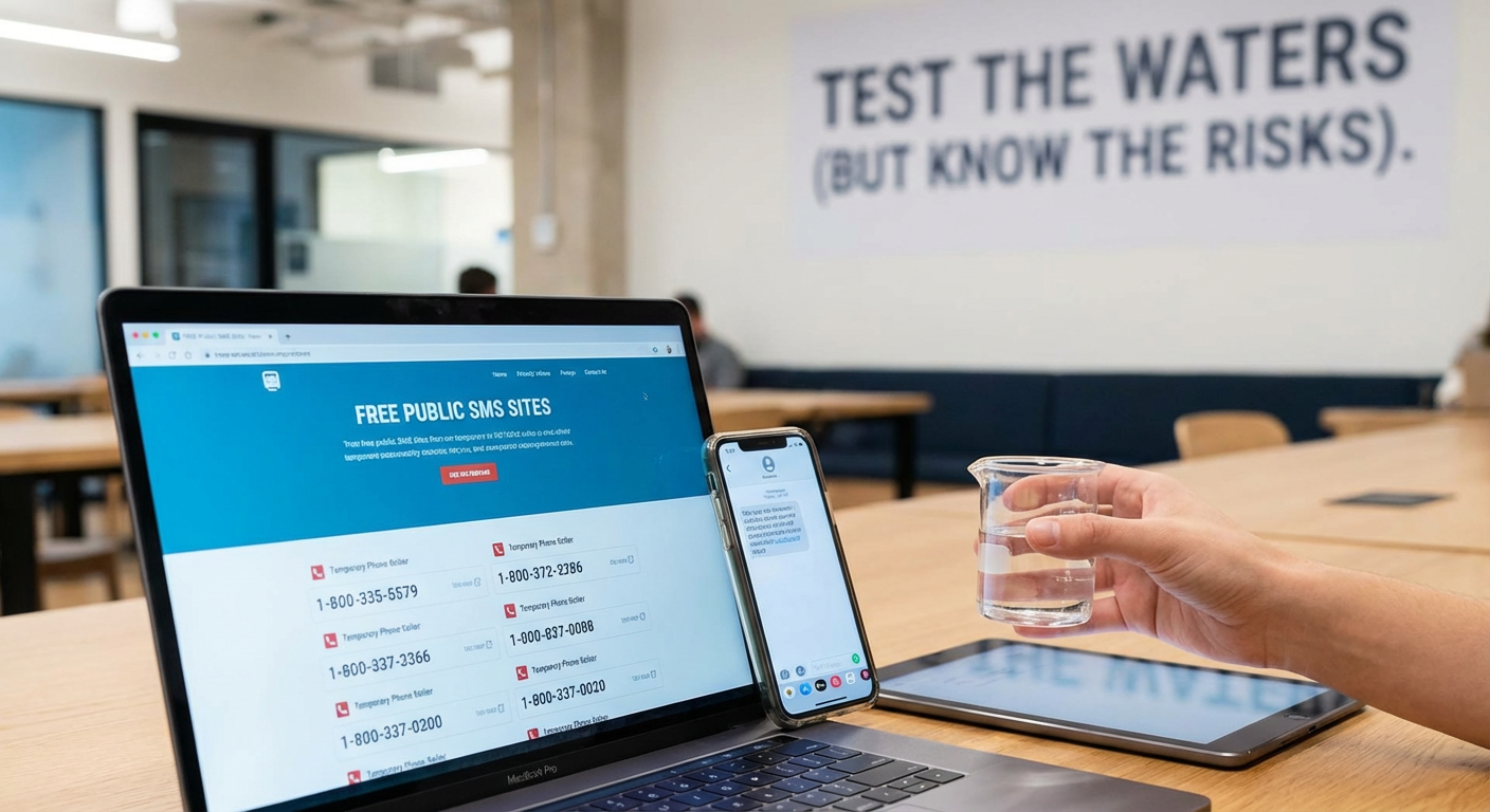 Free Public SMS Sites Let You Test the Waters (But Know the Risks)