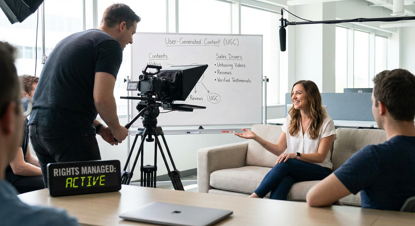 Verified Customer Video Testimonials with Rights Management