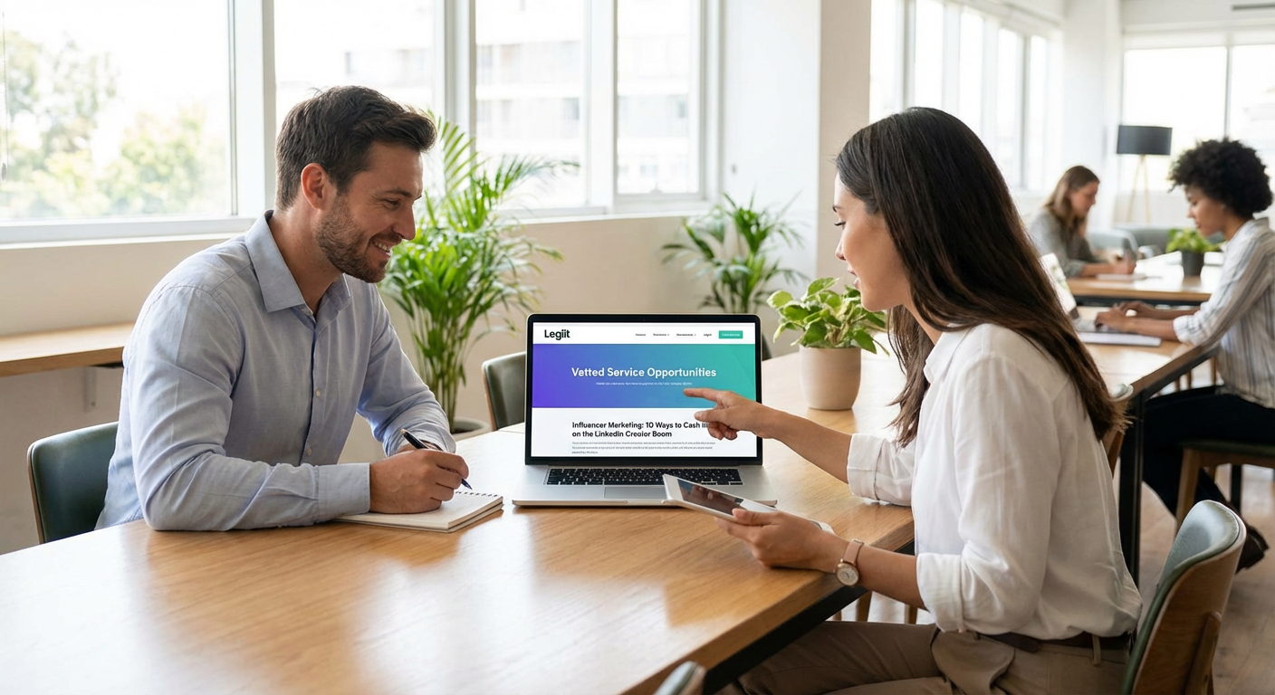 Partner With Legiit for Vetted Service Opportunities