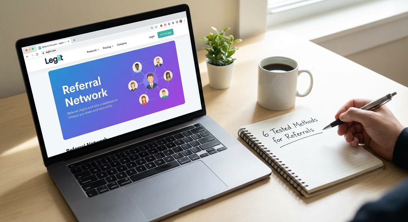 Use Legiit to Tap Into a Built-In Referral Network