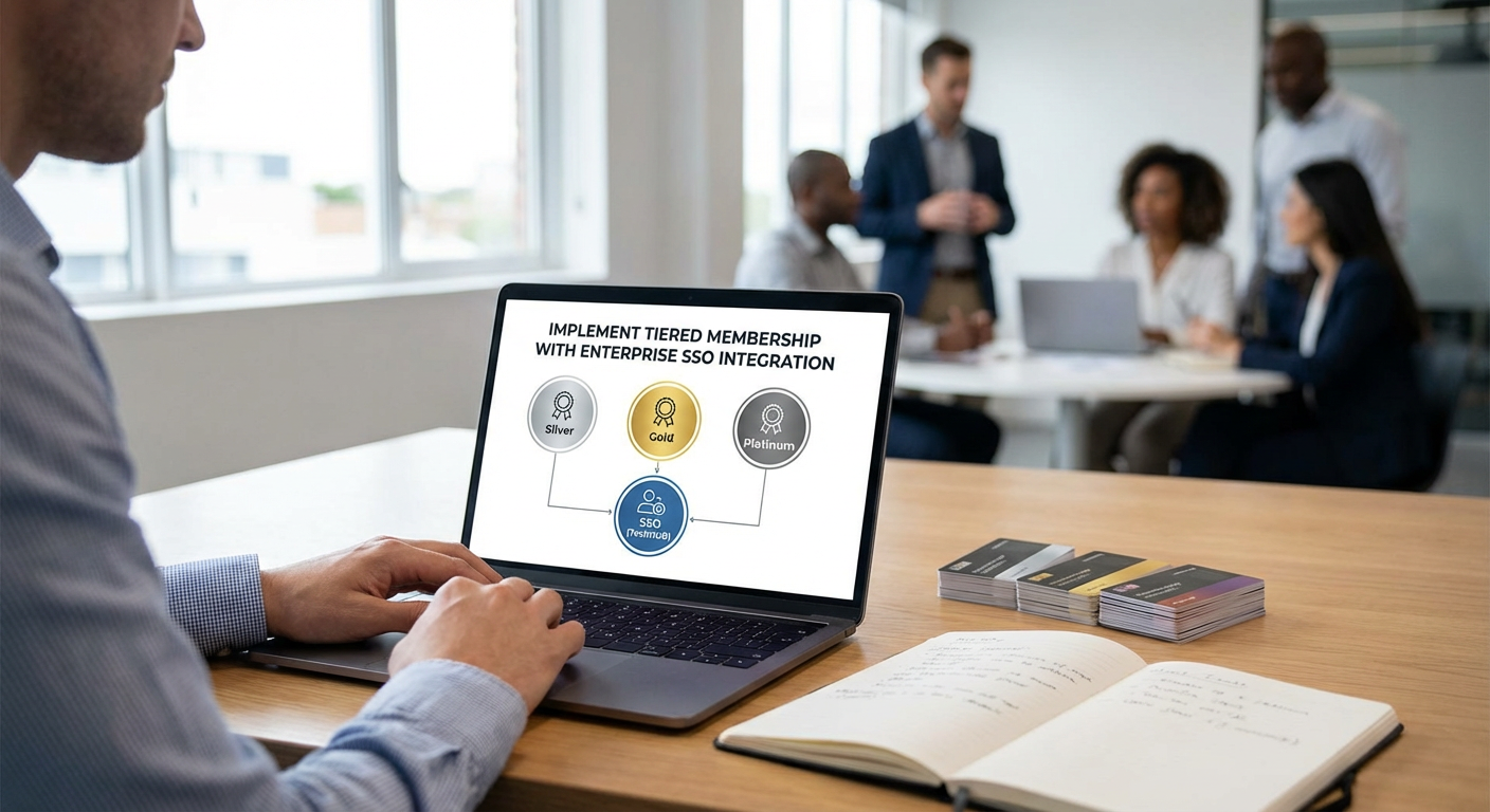 Implement Tiered Membership with Enterprise SSO Integration