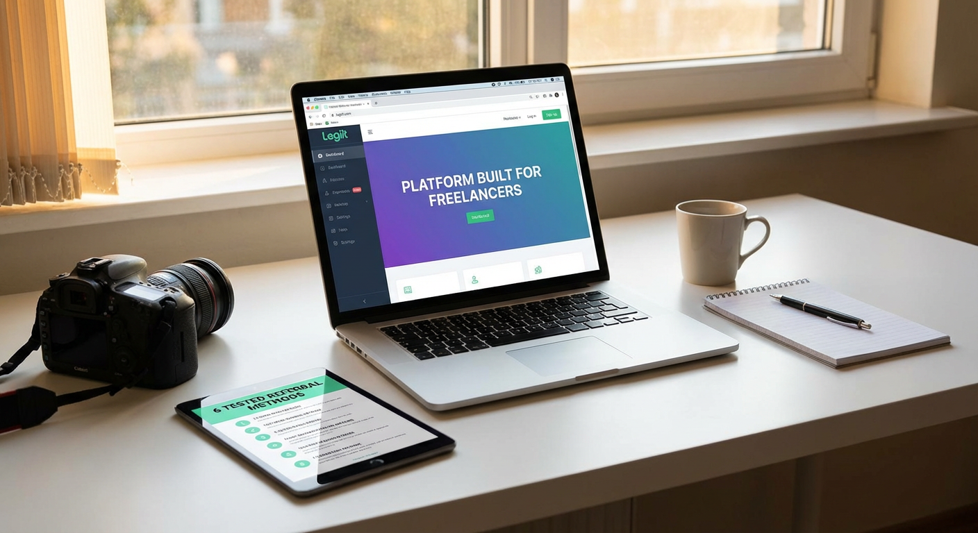 Start with a Platform Built for Freelancers Like Legiit