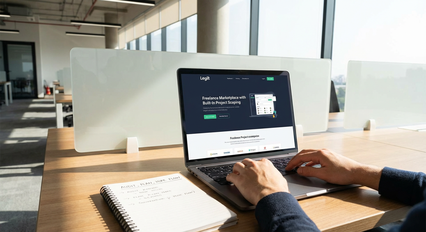 Legiit: Freelance Marketplace with Built-In Project Scoping