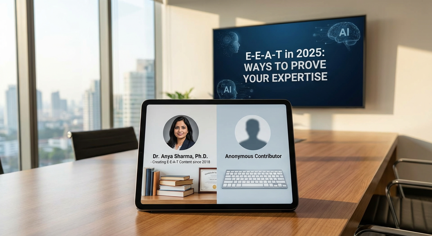 Author Bios with Credentials Versus Anonymous or Generic Bylines