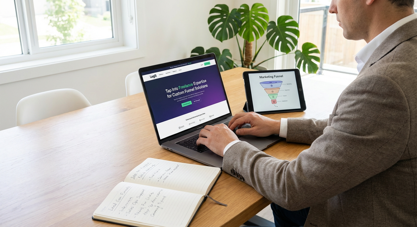 Legiit: Tap Into Freelance Expertise for Custom Funnel Solutions