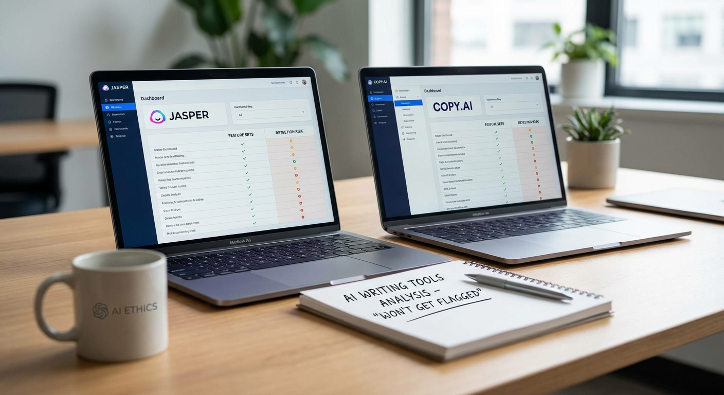 Jasper Versus Copy.ai: Feature Sets and Detection Risk Analysis