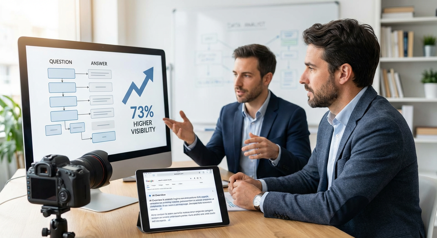 Structure Content with Clear Question-Answer Formats That Drive 73% Higher Visibility