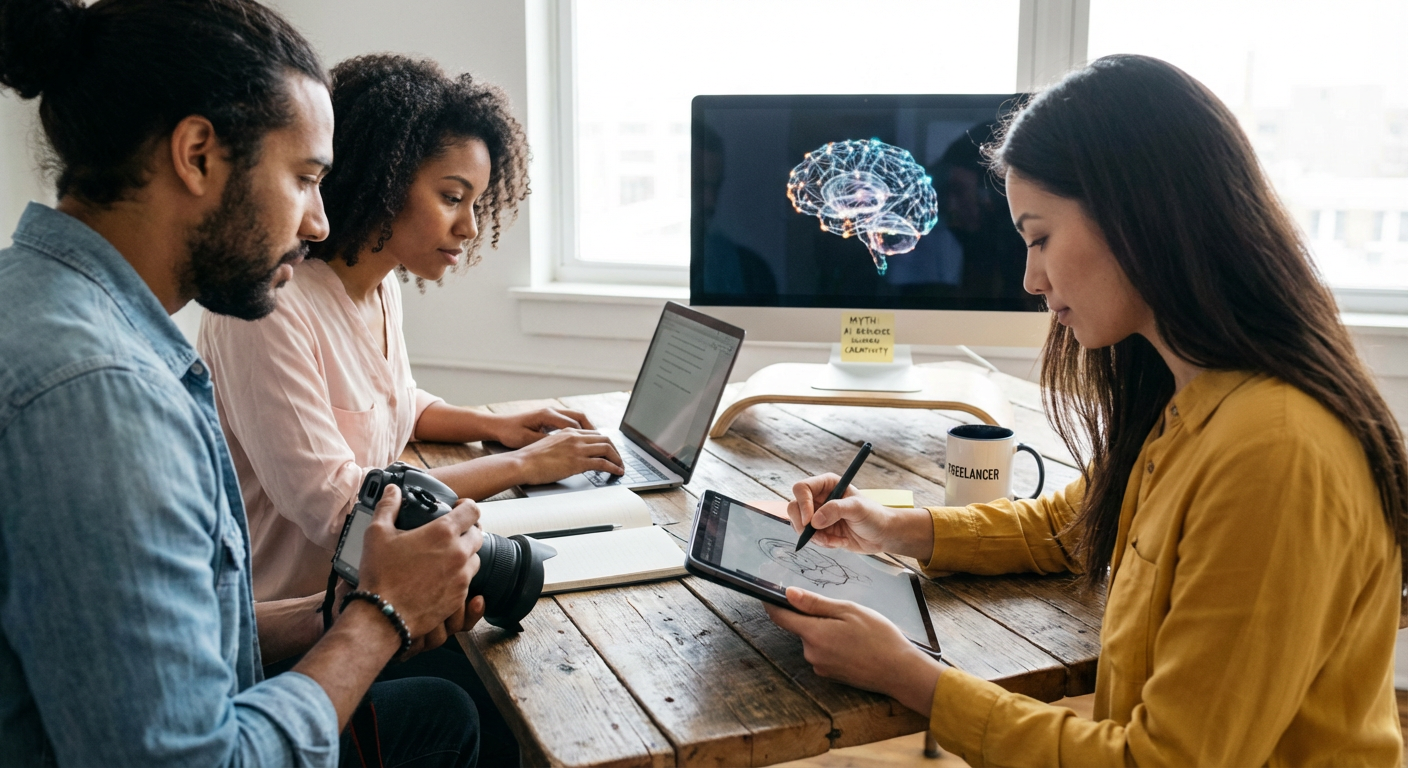 AI Will Not Replace All Creative Freelancers