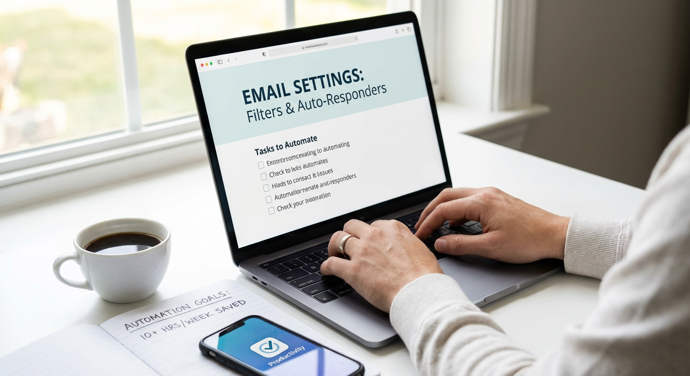 Set Up Email Filters and Auto-Responses