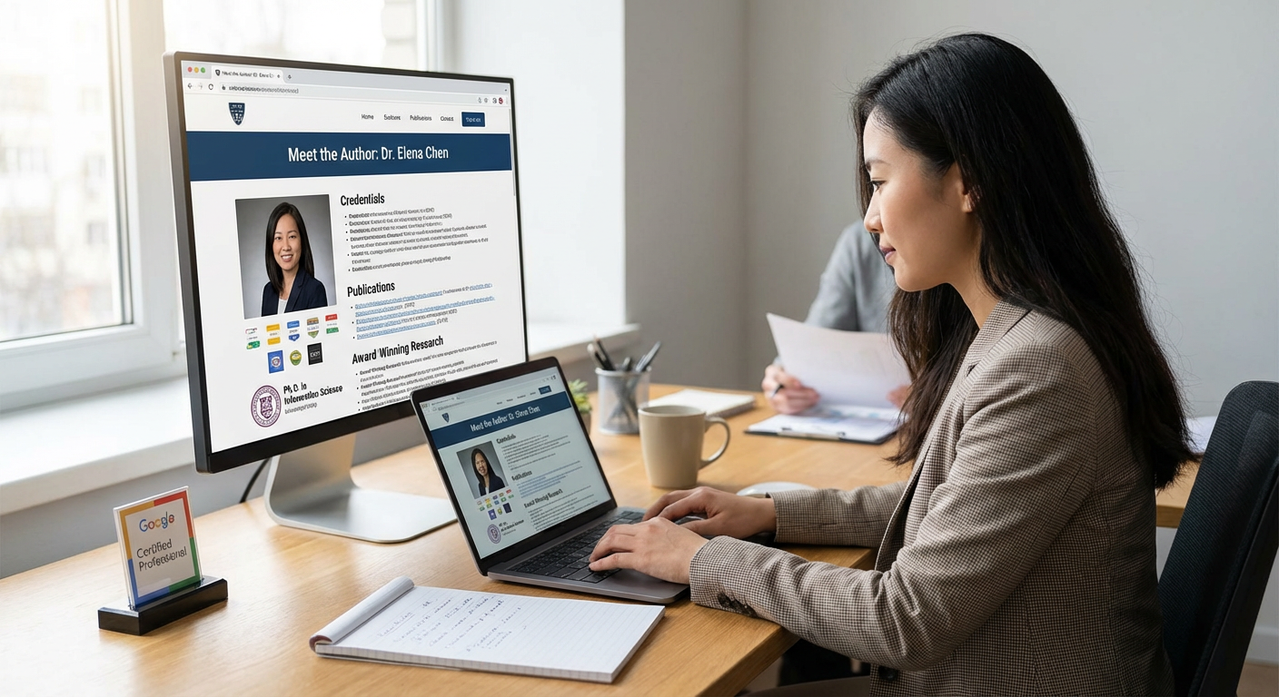 Add Detailed Author Bios with Real Credentials