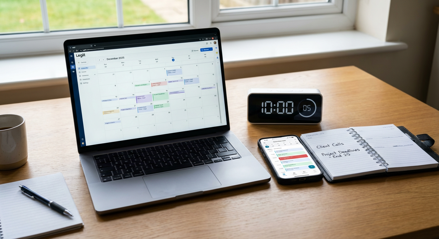 Legiit for Service Scheduling and Client Coordination