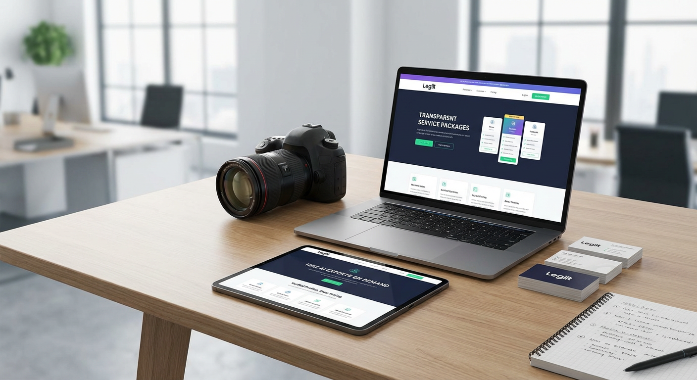 Start with Legiit for Transparent Service Packages