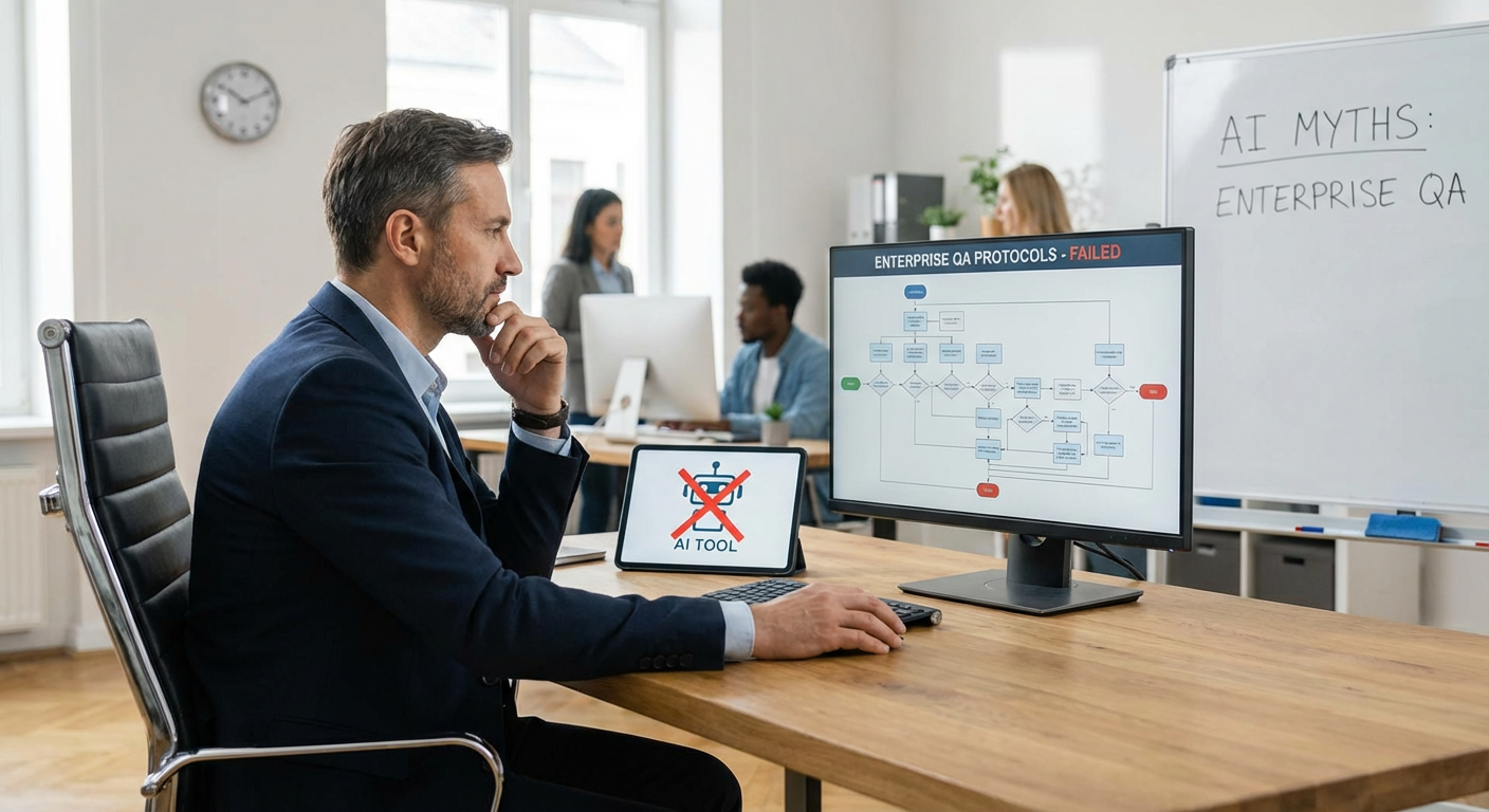 AI Cannot Handle Enterprise-Level Quality Assurance