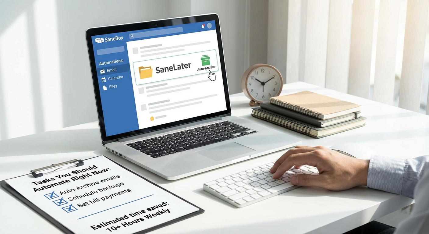 Auto-Archive Old Emails with SaneBox